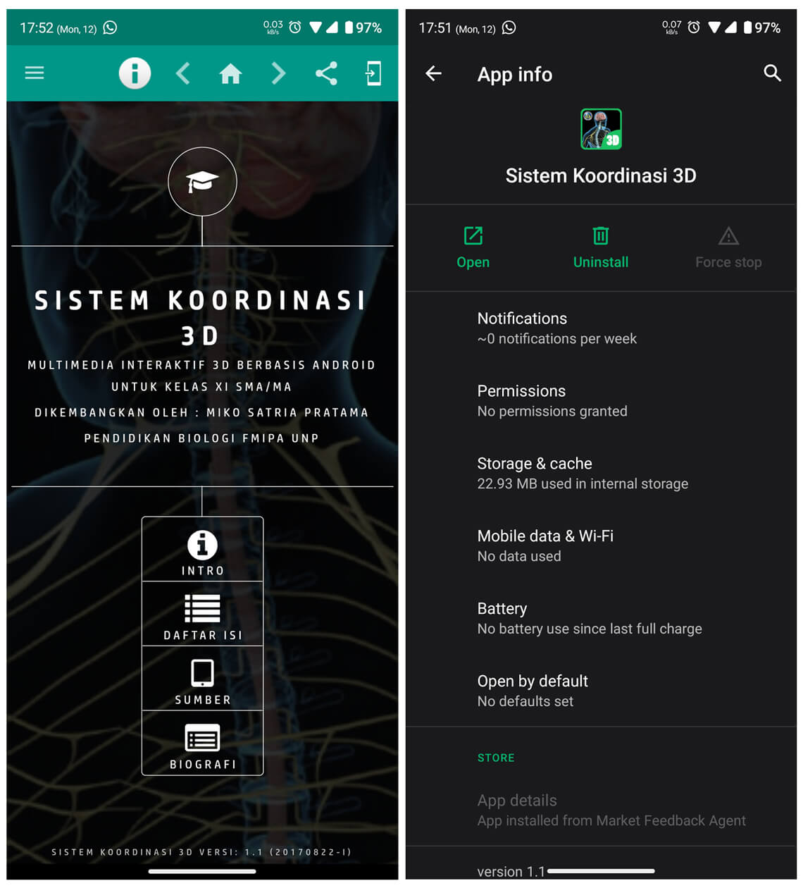 Aplikasi Sistem Koordinasi 3D